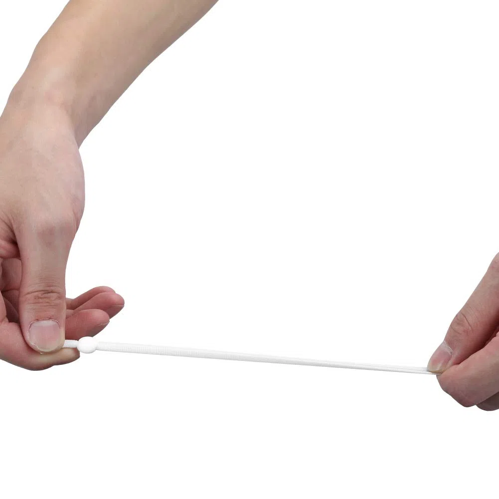 200 Bandas Elásticas Con Hebilla Ajustable, Cordón Elástico, Cordón Para La Oreja, Cierres, Clips, Cuerda Para Costura Artesanal, Máscaras Hechas A Mano(#4)