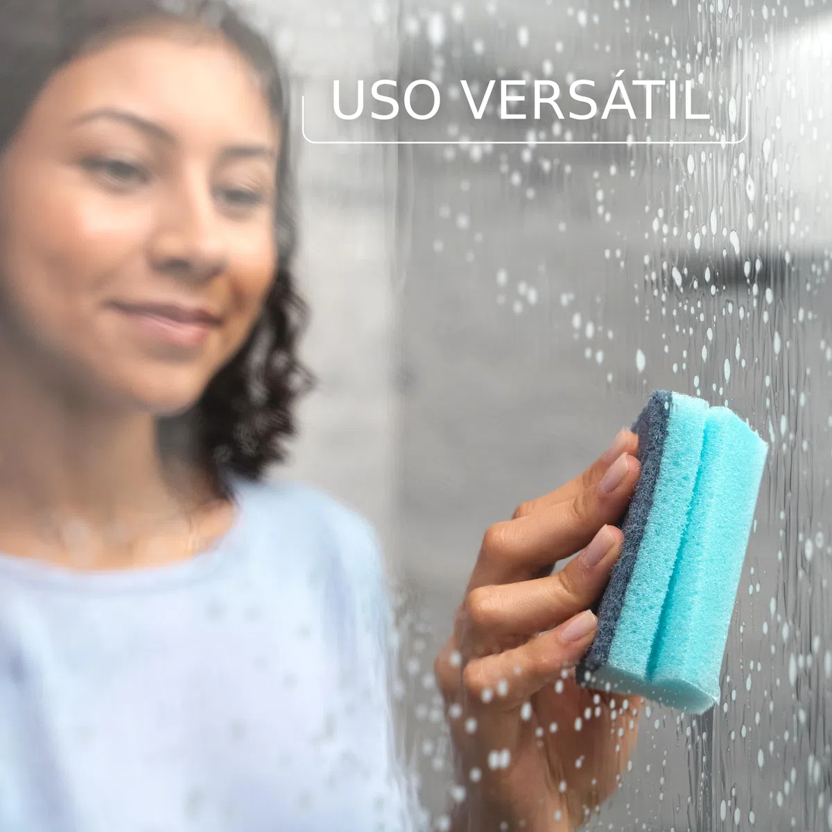 Vileda ProClean Estropajo Limpiador de Alta Espuma con Enzimas Naturales, Esponja para Fregar, Paquete de 24, Alta Absorción, Diseño Ergonómico