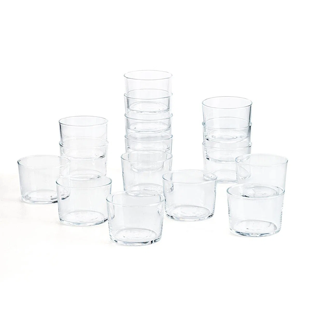 Luminarc chiquito, vasos cristal chiquito 23 cl, 16 Unidad (Paquete de 1)
