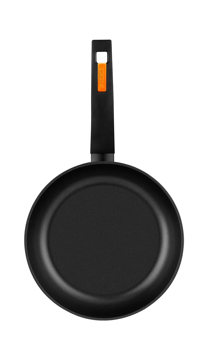 Monix Fuego | Sartén 30 cm, aluminio forjado, antiadherente bicapa, sin PFOA, mango baquelita, apta para todo tipo de cocinas incluida inducción