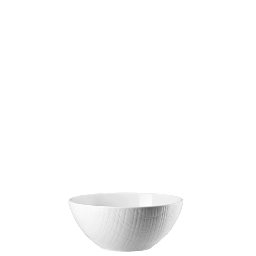 Rosenthal 11770 – 800001 – 15454 Mesh Bowl de Cereales, 14 cm, 0,55 L, Color Blanco