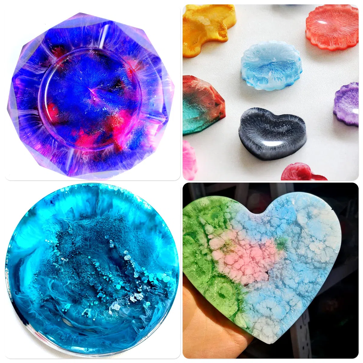 Alcohol Ink Set - 26 Colores Vibrantes y Concentrados, Tinta de Alcohol para Resina Epoxi, Pintura ArtíStica, FabricacióN de Placas Petri de Resina, FabricacióN de Vasos - 10 ml/Botella