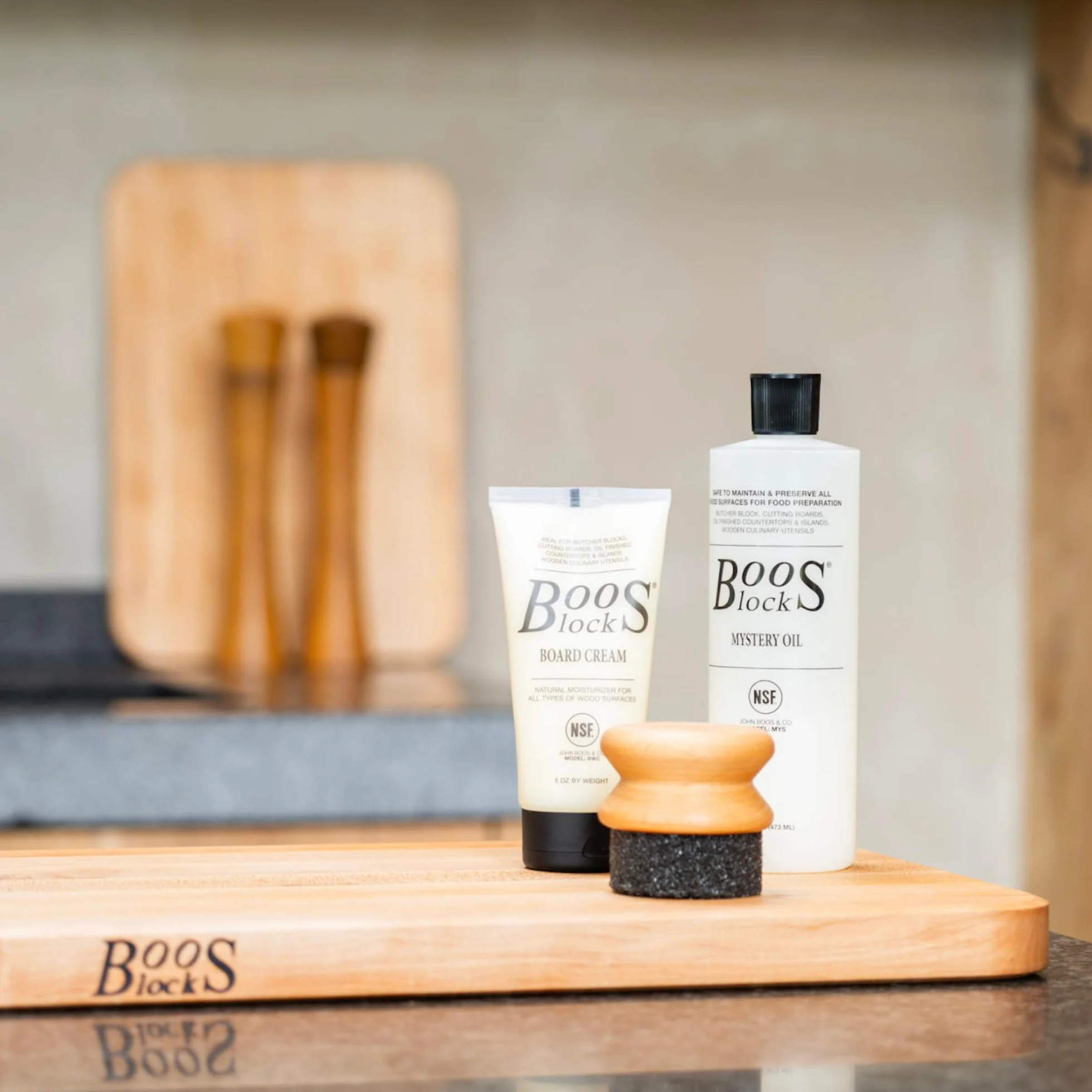 Boos Block Mystery Oil (473 ml) - Aceite Tablas de Cortar - Aceite Mineral para Madera - Oleo Mineral Alimentario