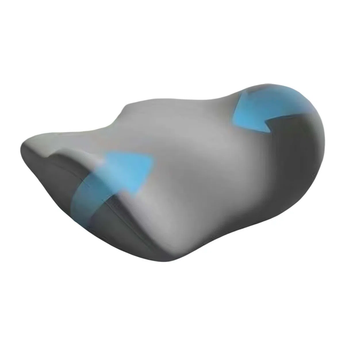 Almohada de apoyo lumbar para aliviar el dolor de espalda, almohada ergonómica de espalda baja para dormir, almohada de reposo en cama, almohada de cintura de espuma viscoelástica, almohada de