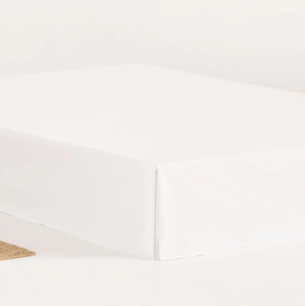 Cubre Canapes 105x190 / 200 cm Funda Somier Cama 105 cm - Color Blanco