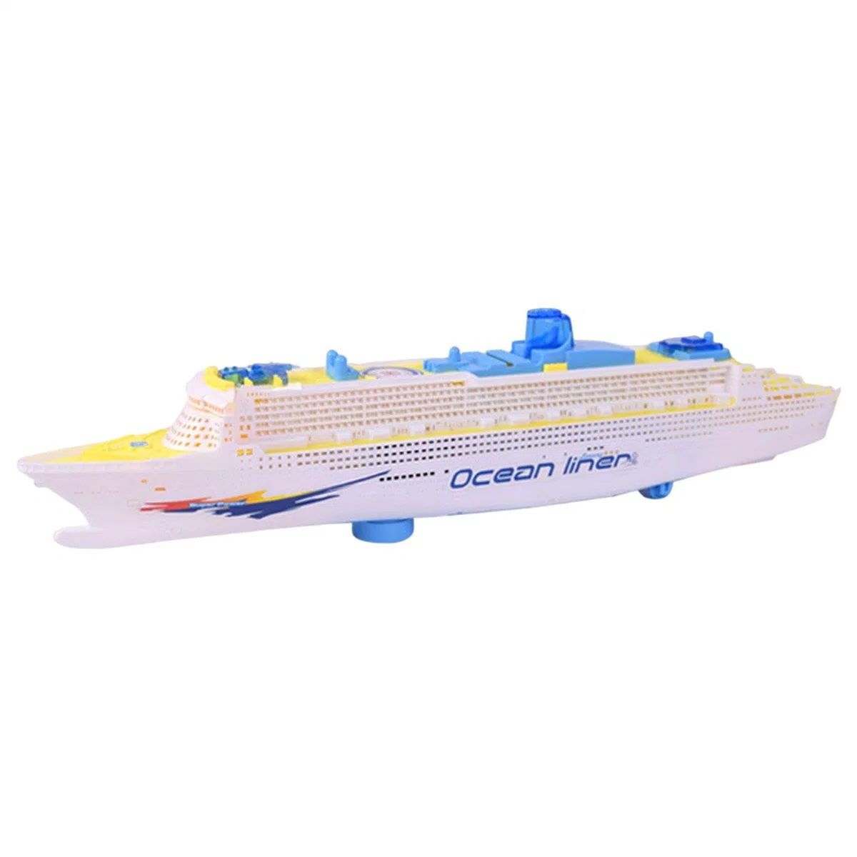 Genérico Liner Cruise - LED Light Y Sonido Soporte | Decoración modelo de crucero | Plantilla de simulación creativa | Boy Ship Ornement Toy for Kids Birthday, Decoración de mayo