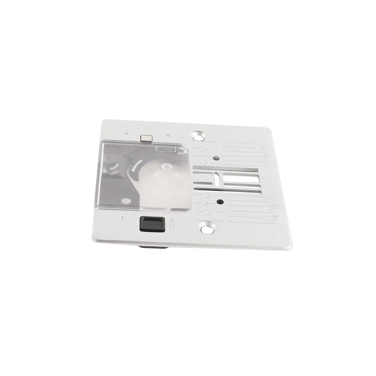 Ubric Placa de puntada recta, placa de aguja multifuncional para máquina de coser H20A-01