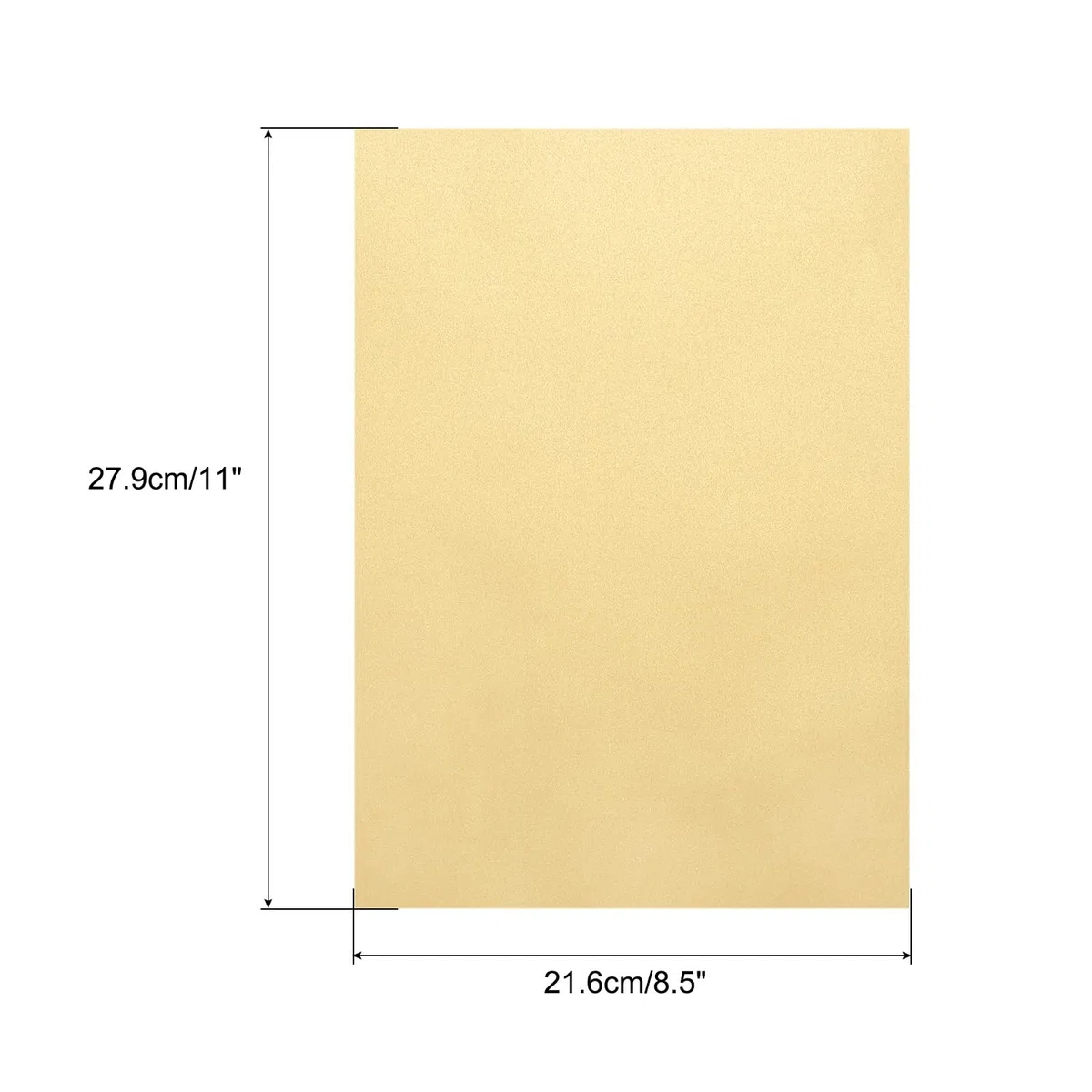 QUARKZMAN Papel de Pergamino de Colores, 40 Hojas de Transparencia Naranja Amarilla 8.5 x 11 Papel de Pergamino Imprimible, Hojas de Pergamino Translúcido para Imprimir Invitaciones de Boda
