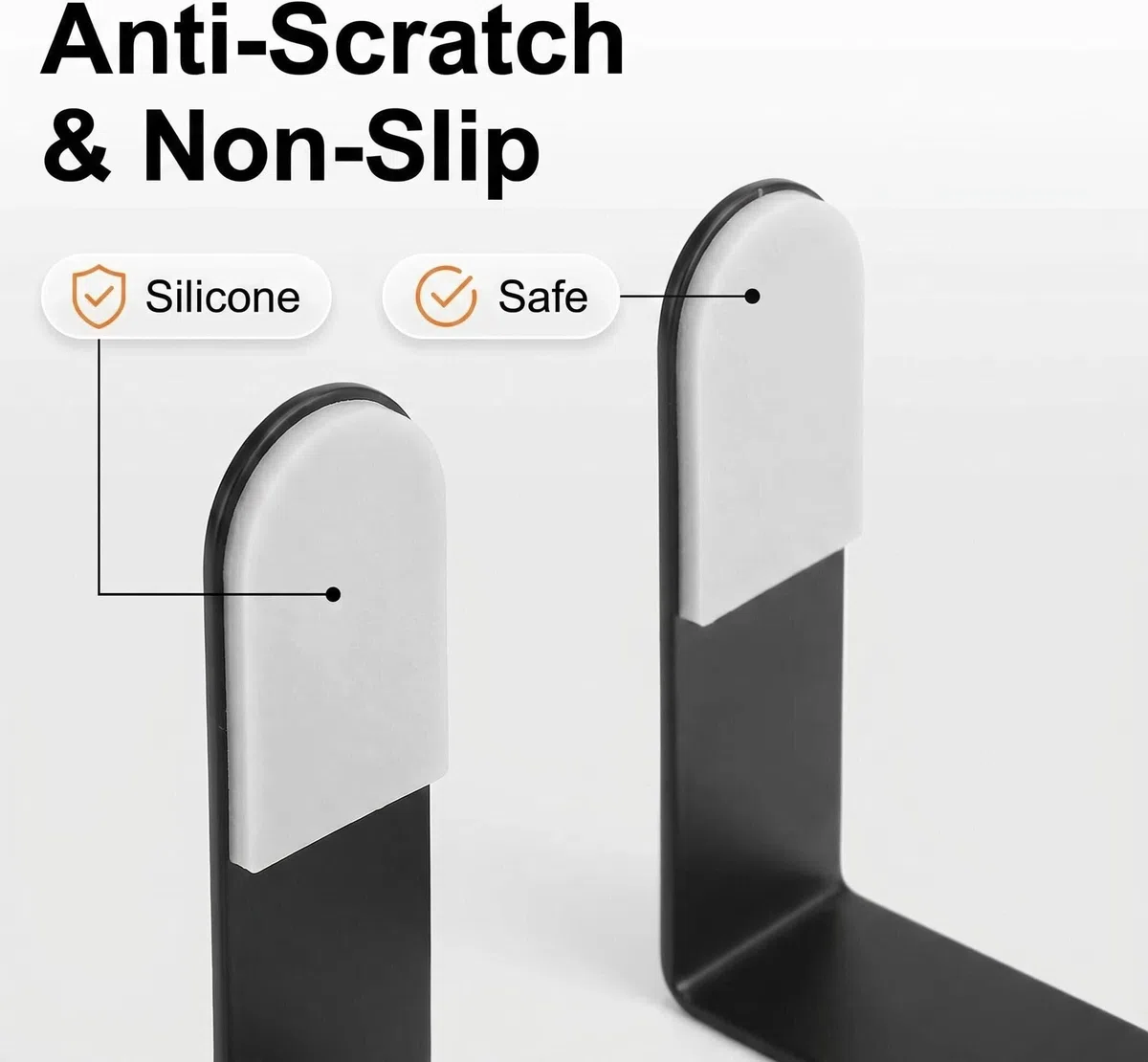 Organizador de Tapas para Ollas de Acero Inoxidable 304, Soporte de Pared con Adhesivo 3M - Estante para Tapas de Cocina, Sartenes y Tablas de Cortar, Montaje Fácil sin Taladro(Negro)