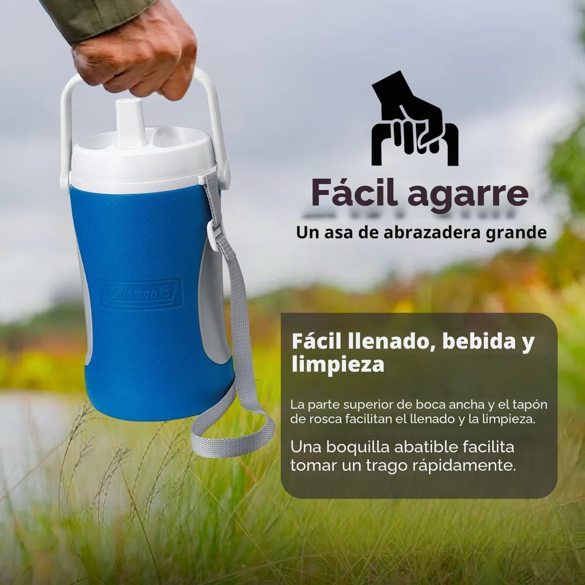 Coleman Botella térmica Performance Jug - Ligera de