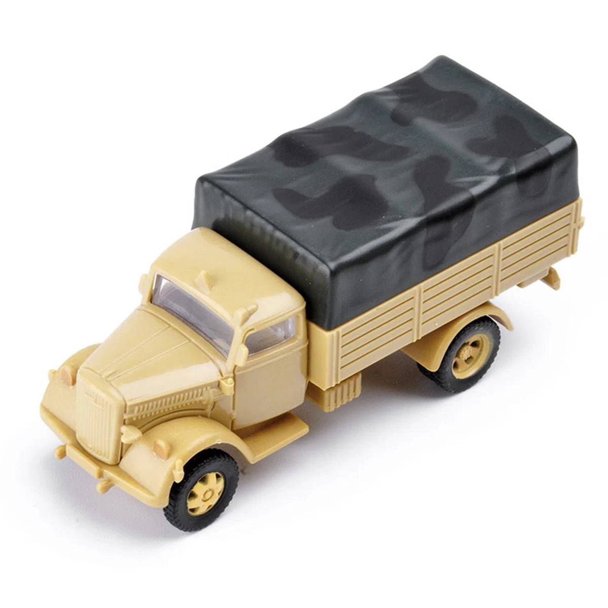 2 Piezas Camión Armado Vehículo Tanque Chariot Modelo Militar Plástico para Montaje Fácil Detalles Coleccionistas Adecuado para