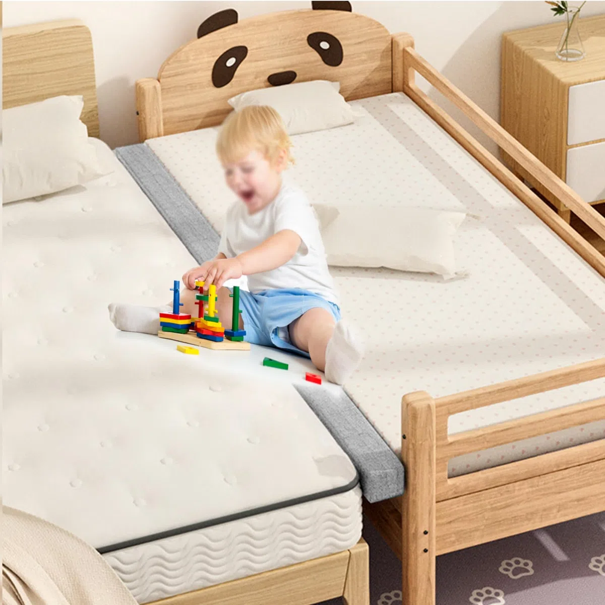 Relleno de Espacio para Cama Larga de Tamaño Personalizado, Relleno para Espacio de Colchón King para Cabecera, Relleno de Extensor de Colchón para Cama Doble Queen Doble,Personalise,Custom Size