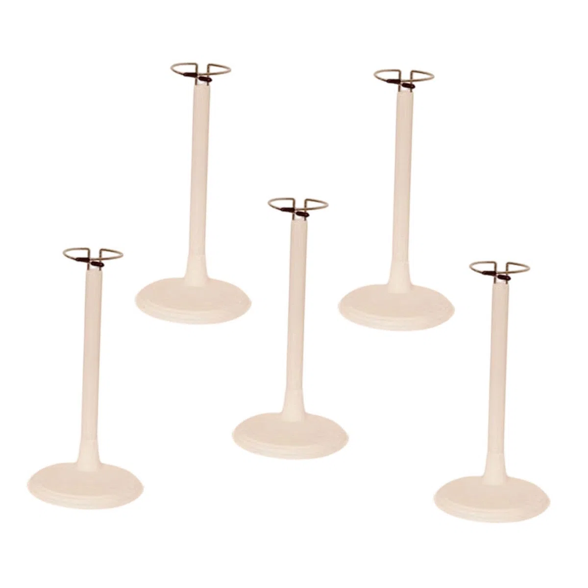 Amagogo 5X Soporte para muñecas, Soporte para muñecas de Juguete, Soporte para exhibición de Figuras portátil Ajustable, 20 a 28cm para 35cm