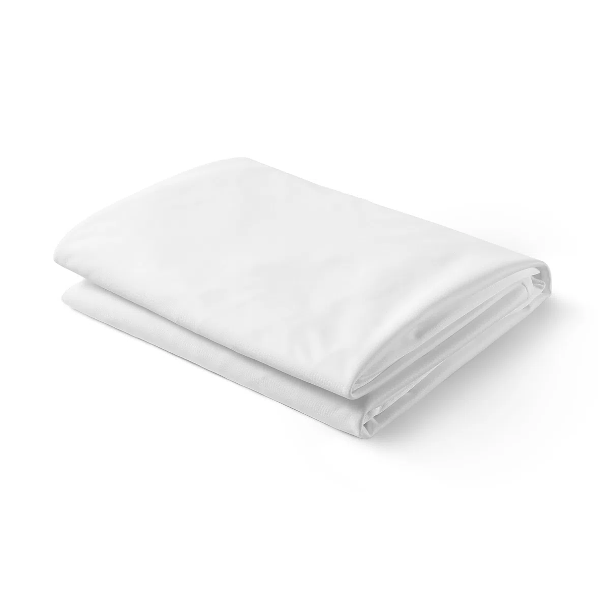 Amazon Basics Protector Colchón Impermeable, Altura 45cm Lavable Silencioso Cubre Colchón Cama 160 x 200, Blanco