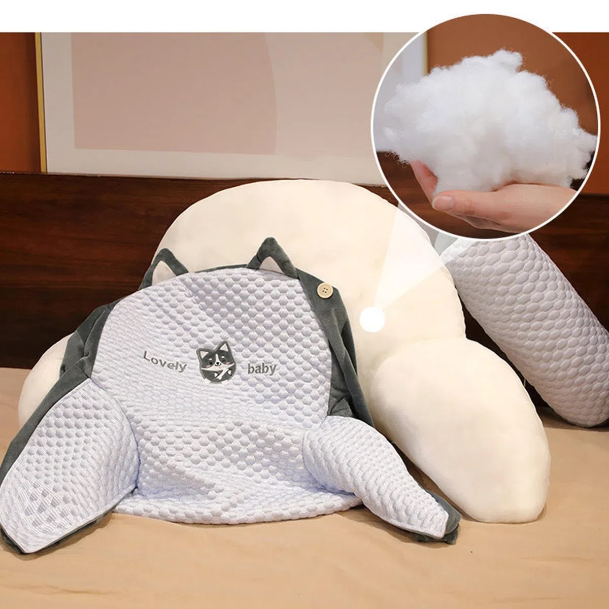 Cojín para cama de lectura, respaldos para sentarse en la cama, cojín de lectura para cama, cojín para el respaldo de la cama, cojín cómodo con reposabrazos, cojín de lectura para adultos,