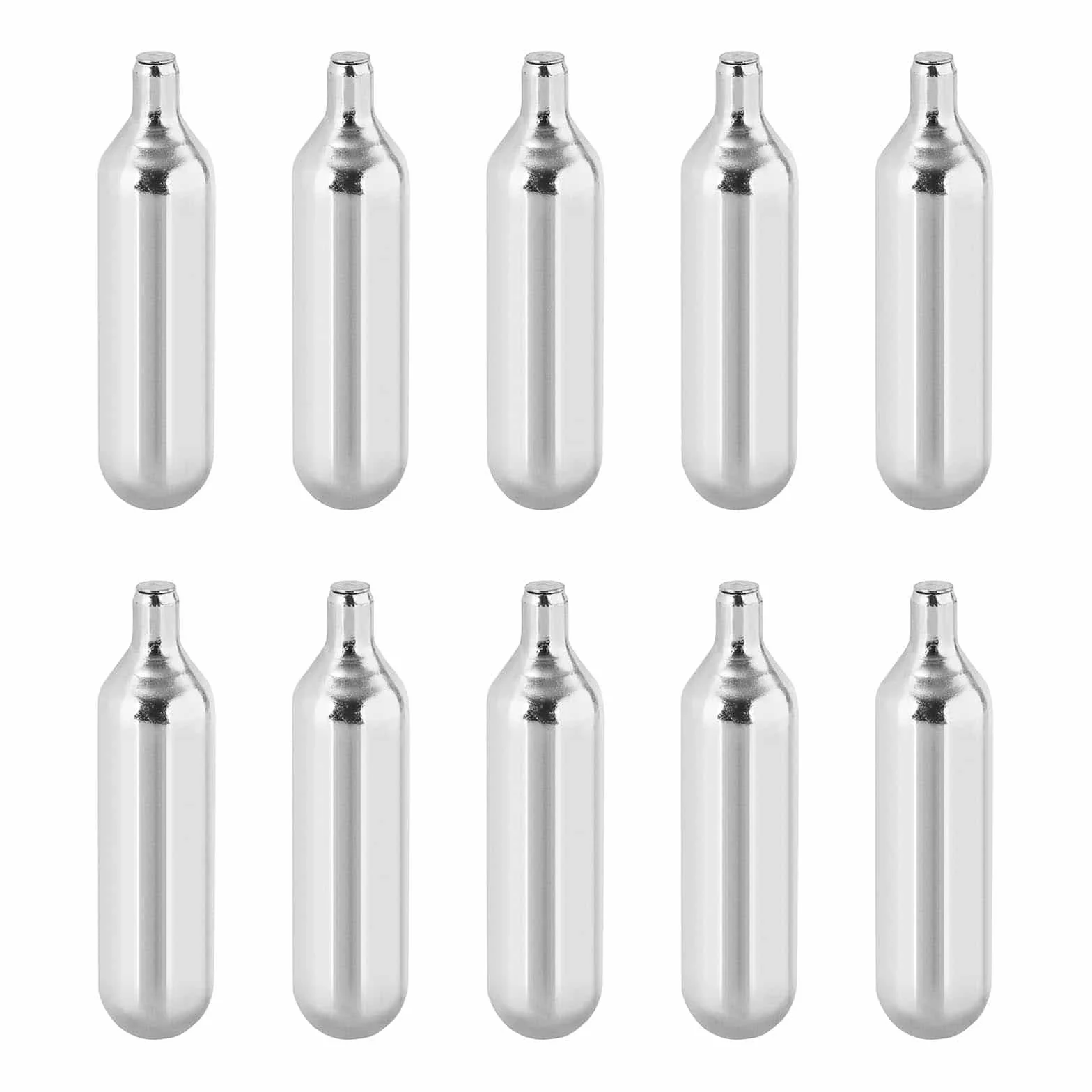 Liss Cartuchos para Tirador de Cerveza Recambio 10X16G CO2 (Cantidad: 10 uds, 16 g por cápsula, CO2 Apto para Alimentos)