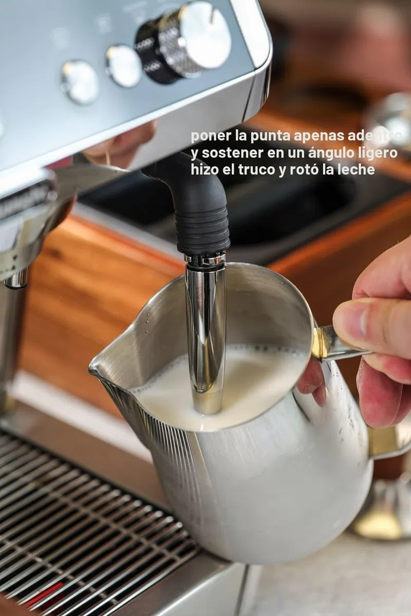 Boquilla de vapor para Delonghi EC680/685, ECO310, ECP3420, EC9335, espumador de leche, pipeta de vapor capuchino, boquilla espumante 【Versión actualizada】