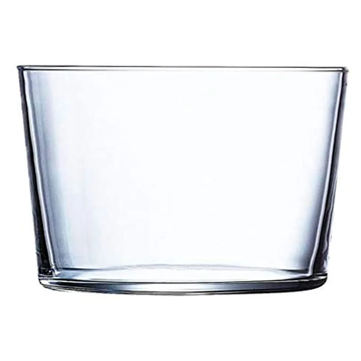 Acan Tradineur - Juego de 12 vasos de cristal 23 cl, modelo Ruta, pack 12 vasos para licores, bebidas, 8,2 x 6 cm, ligeros, aptos para lavavajillas