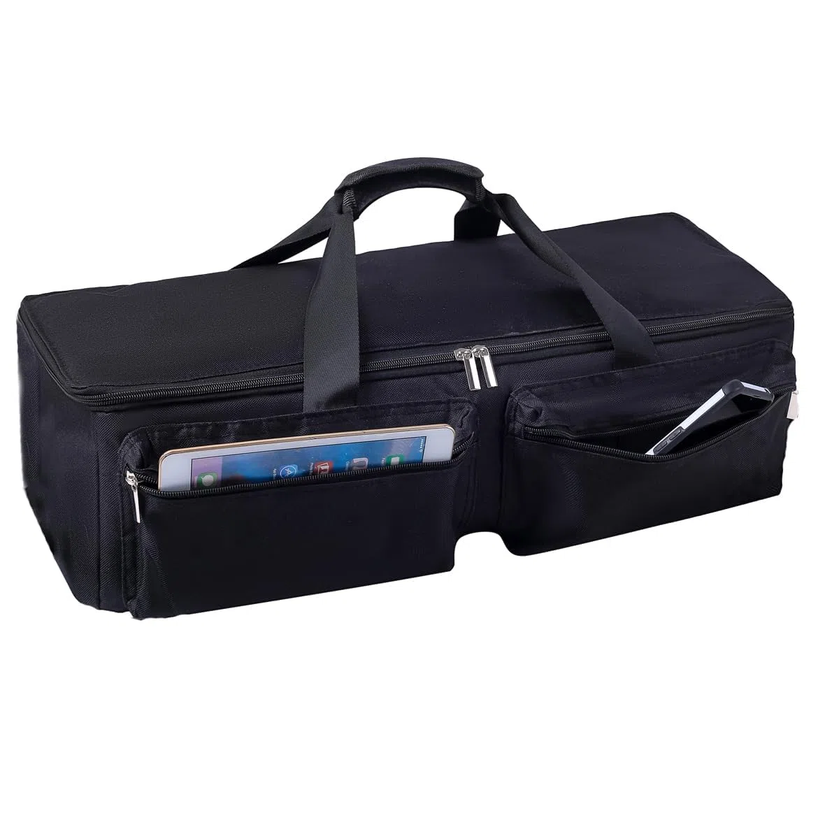bolsa de transporte compatible con Cricut Explore Air y Maker, mano compatible con Cricut Explore Air, Silhouette Cameo 4 y suministros, Black, bagonly, moderno