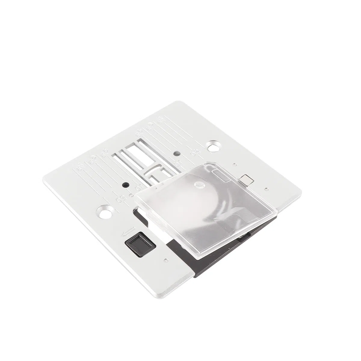 Ubric Placa de puntada recta, placa de aguja multifuncional para máquina de coser H20A-01