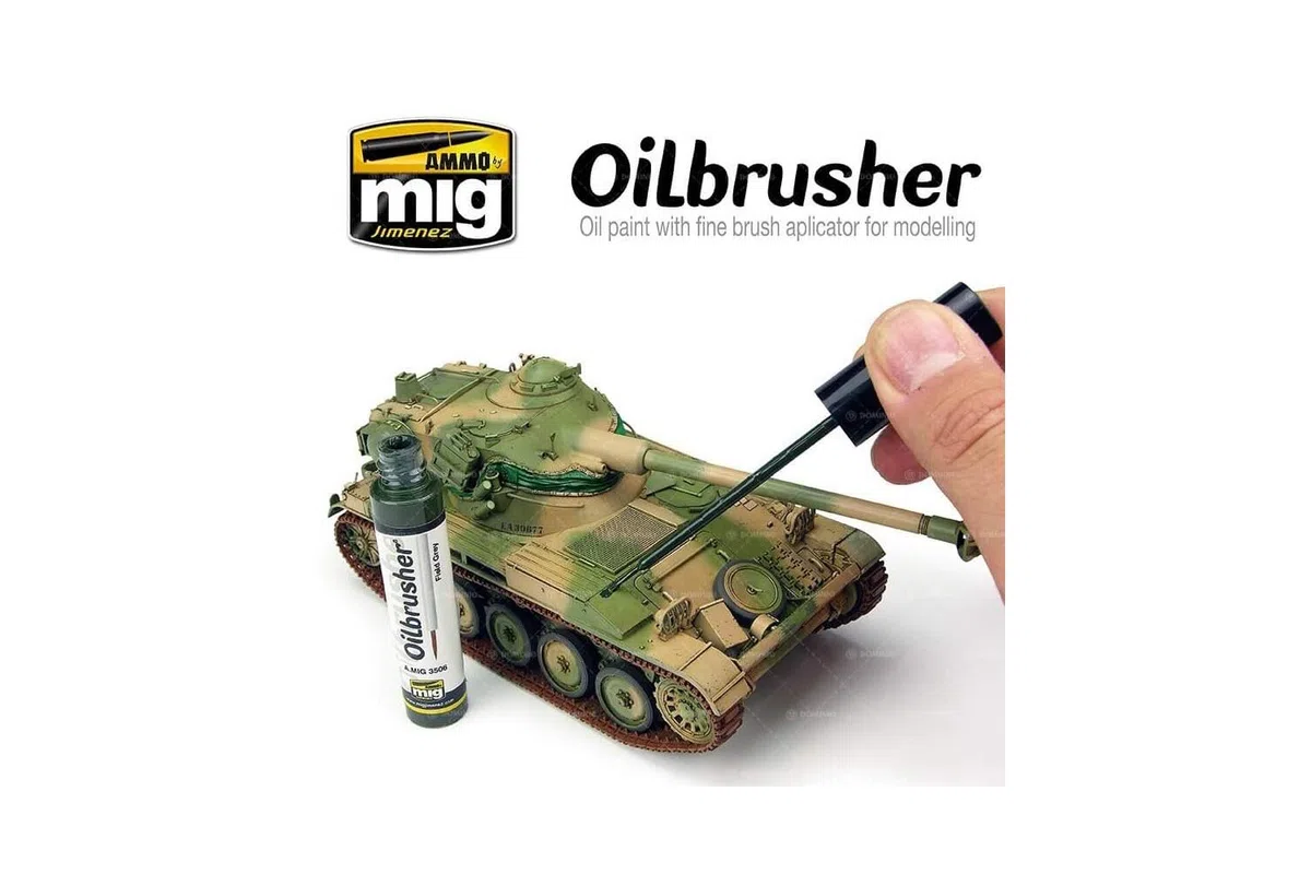 Ammo MIG-3500 - Cepillo de Aceite Negro