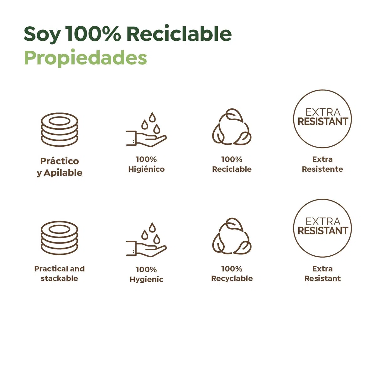 Horeca Collection - 50 Uds Bol Cuadrado Transparente 120 cc - 5,8 x 5,3 cm - Vasitos Aperitivos Plastico - Vasitos para Postres - Catering - Cuencos - Vasos - Finger Food