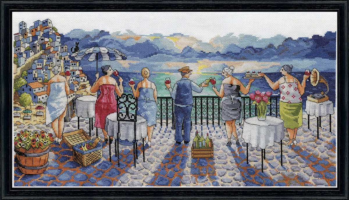 Design Works Counted Cross Stitch Kit 10"X20"-After The Shift (14 Count)