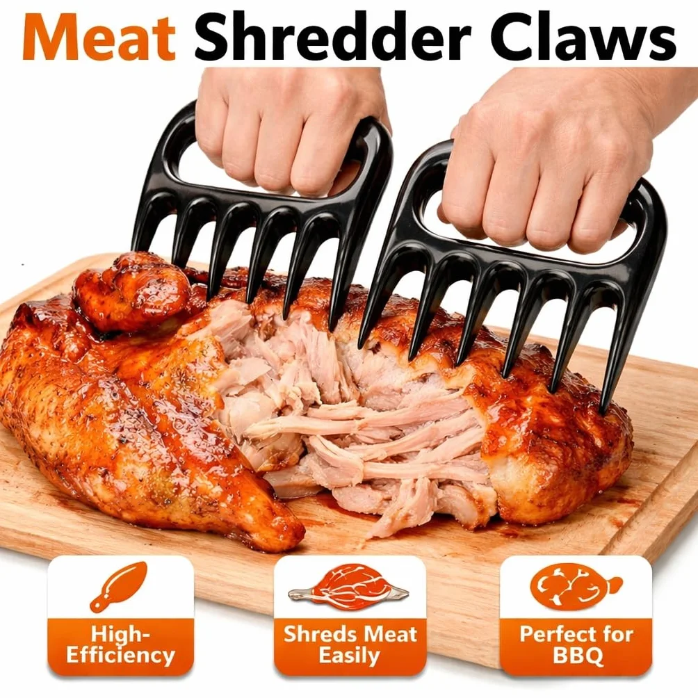 Inyector de carne de acero inoxidable de 60 ml con 3 agujas, jeringa de adobo para barbacoa, baster de pavo para carne de res, pollo y cerdo, apto para lavavajillas, fácil de limpiar