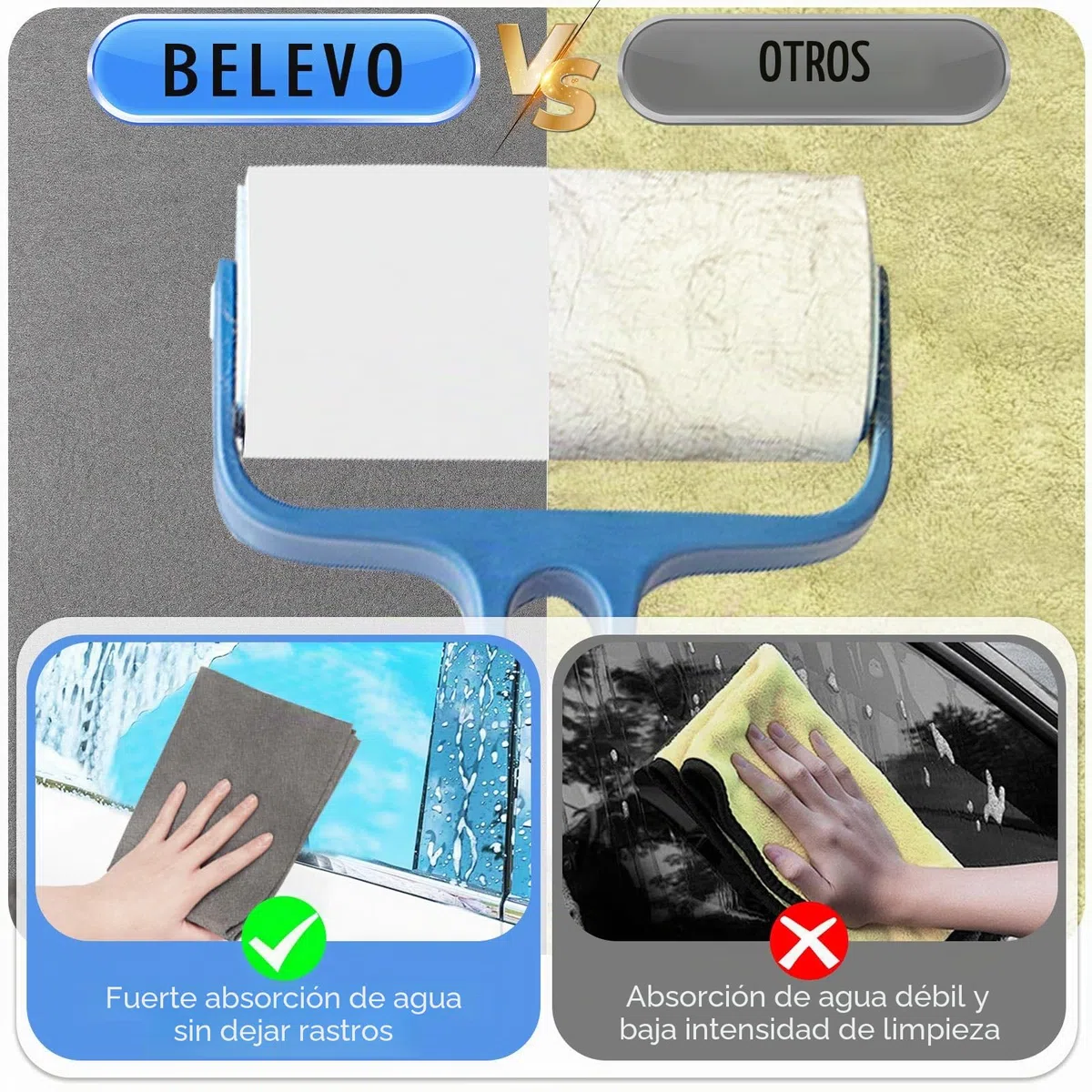 Limpieza Mágico Balletas Microfibra 12 Piezas Bayetas Cocina 30x30cm Bayeta Microfibra Reutilizables Bayeta Cristales para Limpiar Coche Ventana Cocina Vidrio Baño