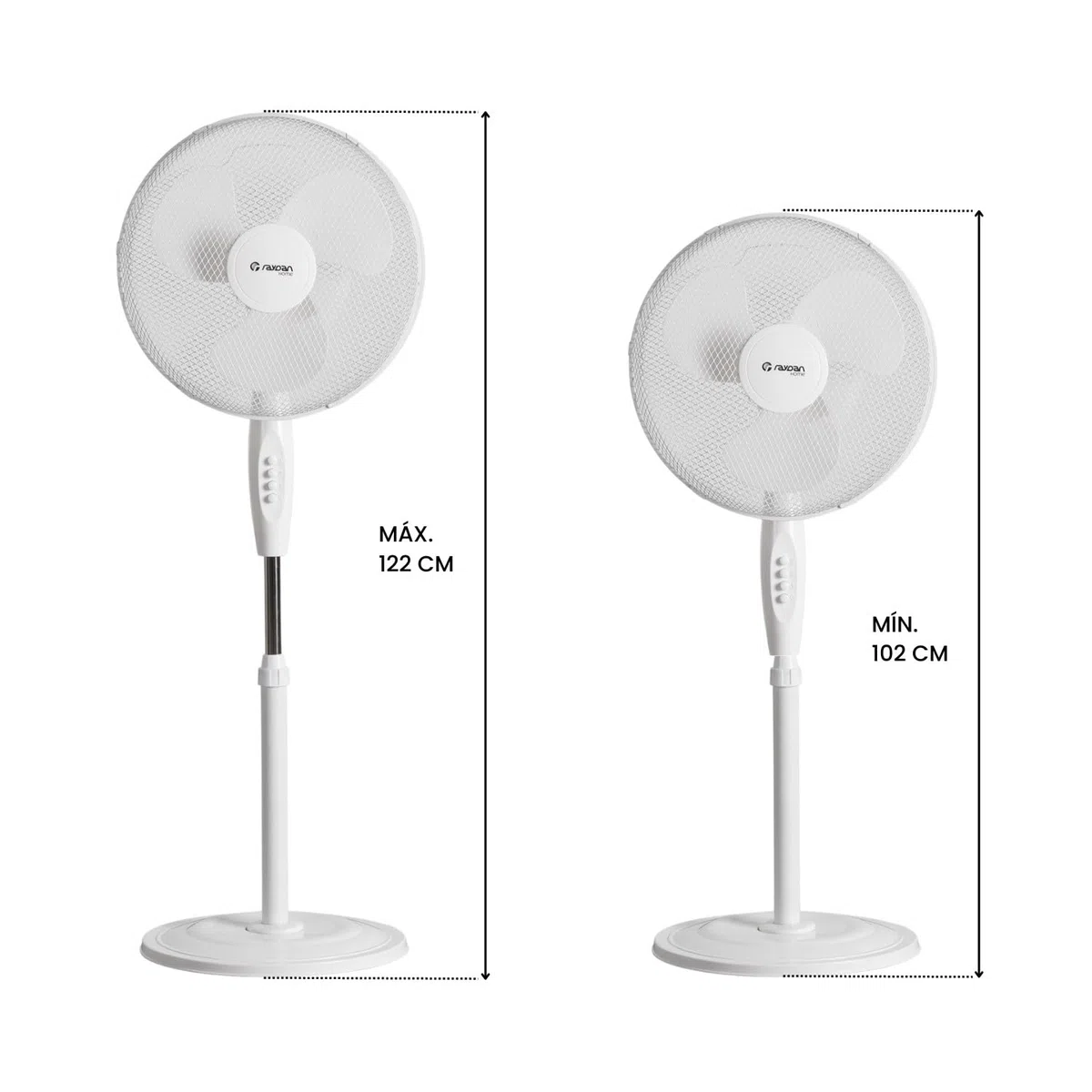 RAYDAN Home Ventilador de Pie ?40cm 40W