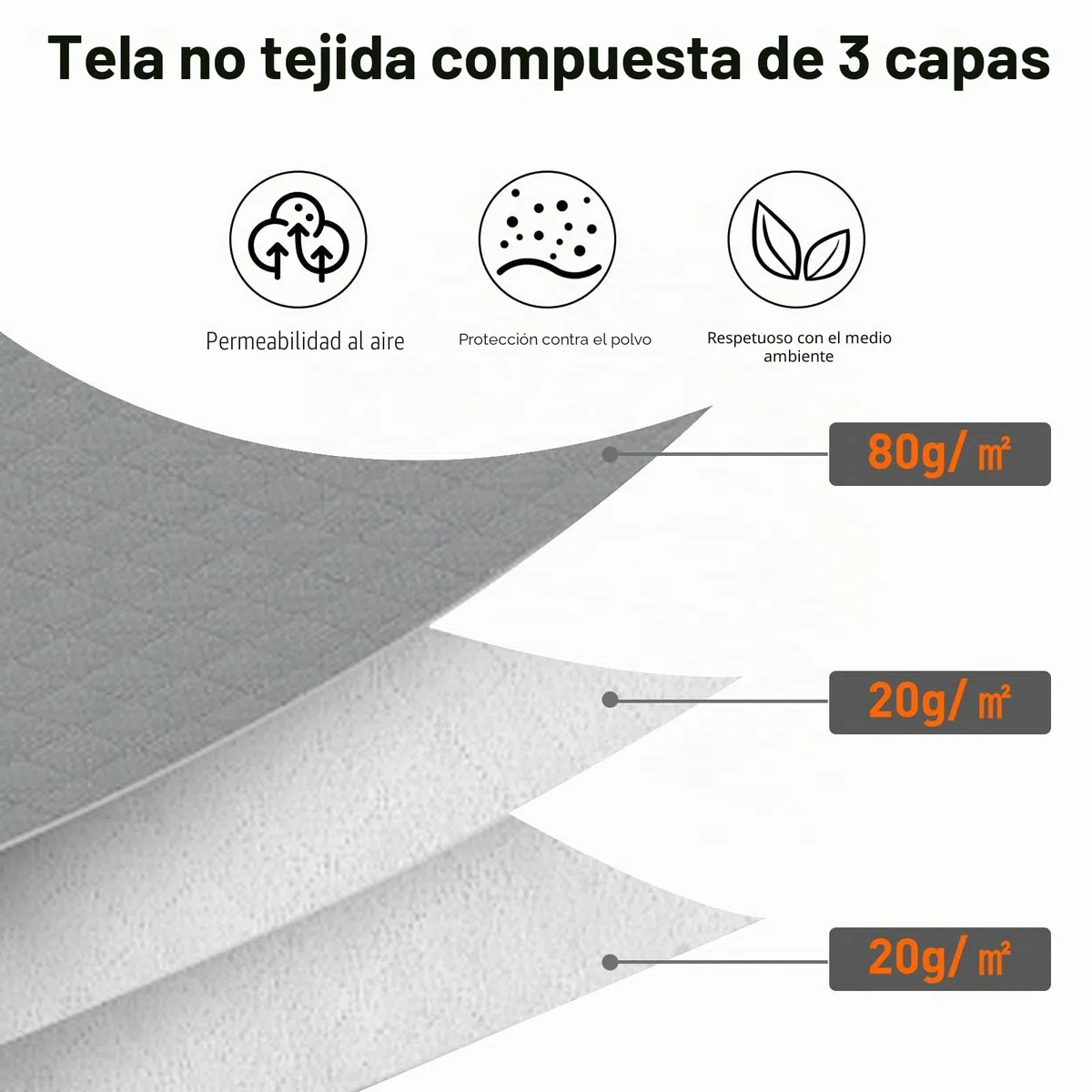 Cajas Almacenaje Ropa 6 Piezas, Bolsas Para Guardar Ropa no Tejido de Gran Capacidad, Bolsas Almacenaje Ropa con Cremallera y Mango Reforzado Suéteres, Abrigos, Mantas, 90L, Gris