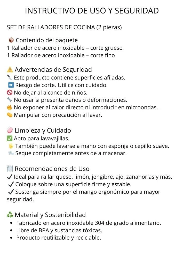 Rallador Set de 2, Rallador de Queso y Zester Fino, Ralladores para Cocina, Acero Inoxidable y Antideslizantes con Tapa Protectora, Mango Ergonómico, Apto Lavavajillas