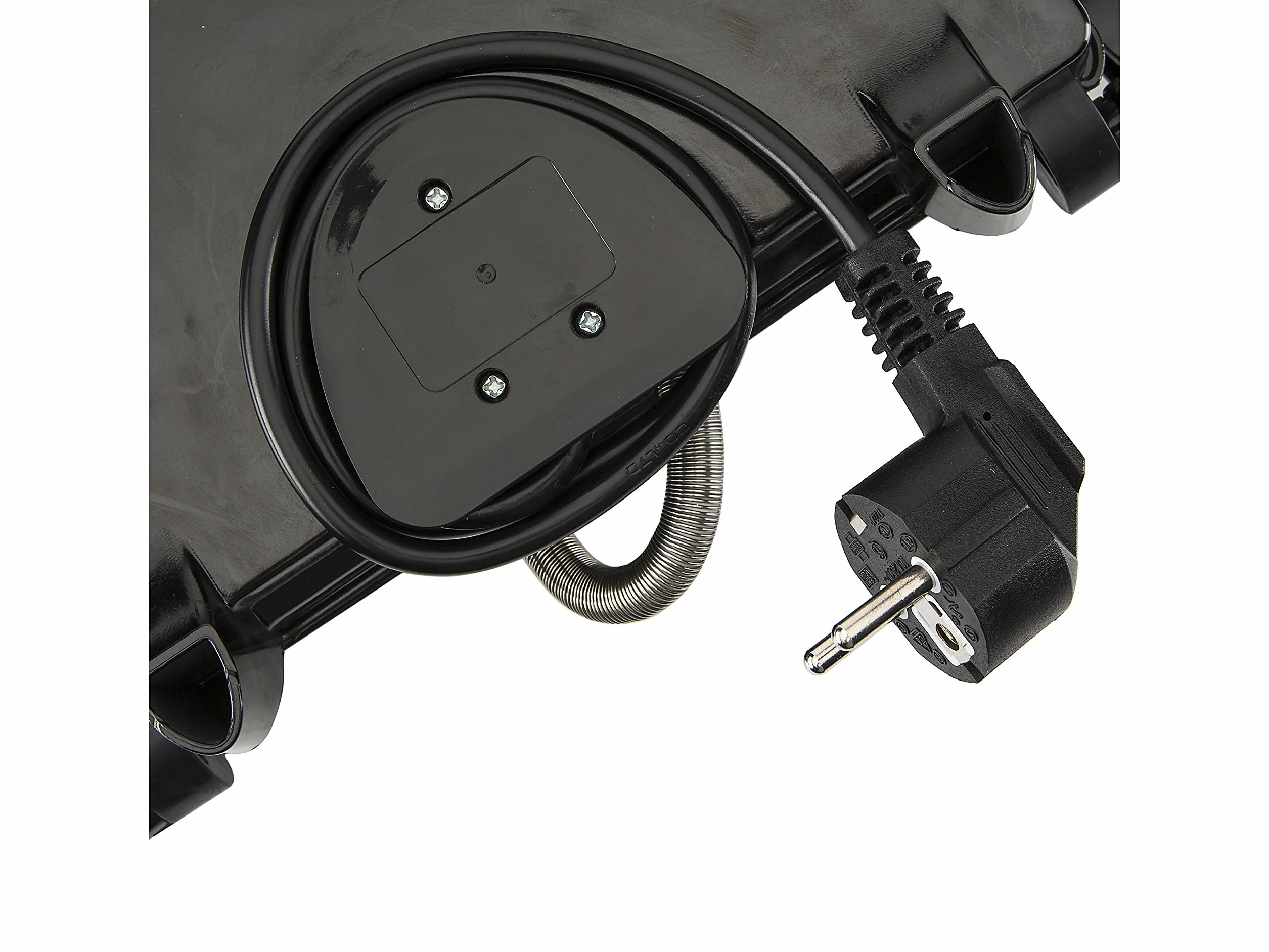 Tristar GR-2650 Parrilla eléctrica con superficie de cocinado de 22.5 x 14 cm, revestimiento antiadherente, tapa flotante, libre de BPA y PFOA, almacenamiento para el cable, 700 W, Color Negro