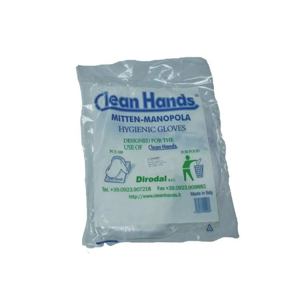 Manoplas higiénicas clean hands coex (paq 100u)