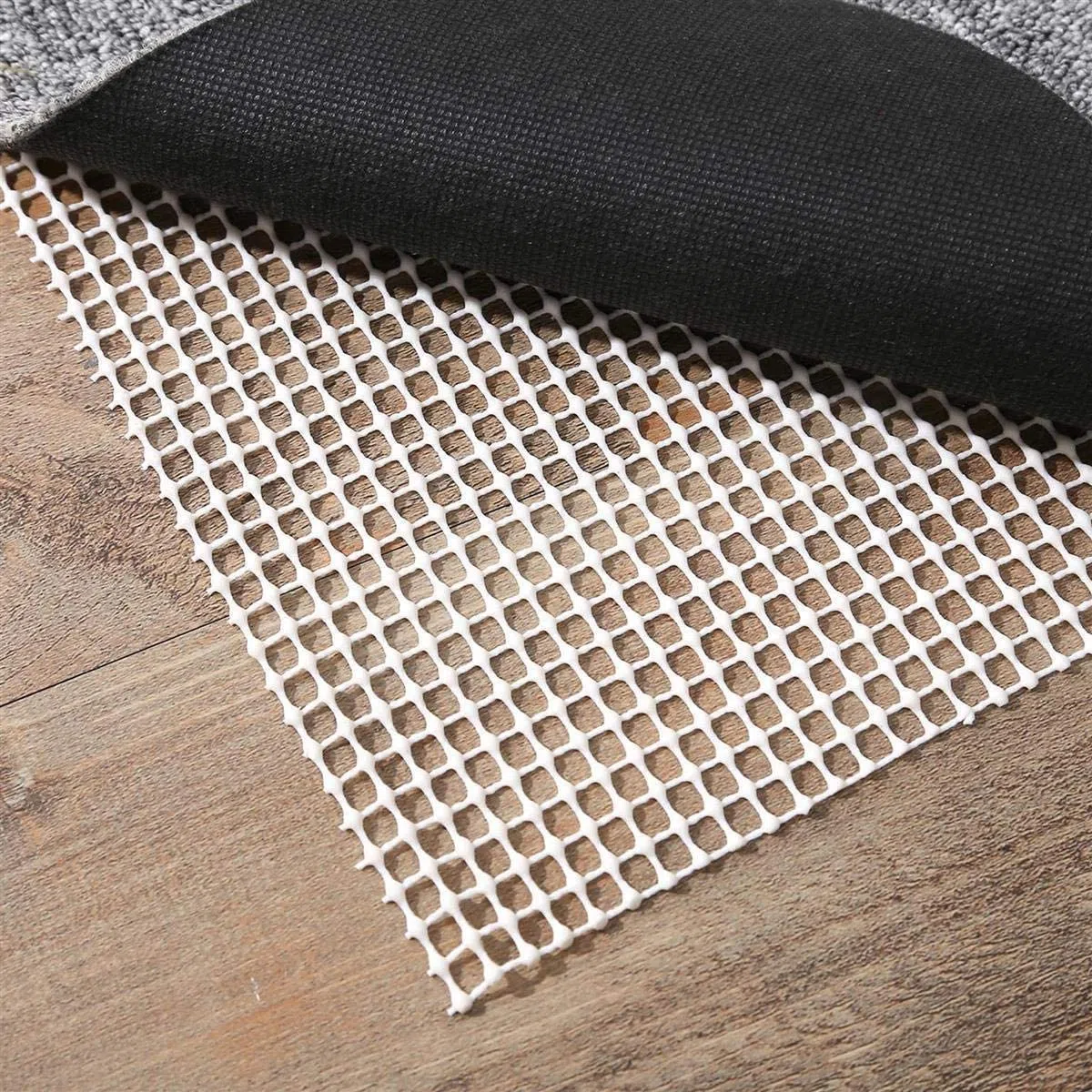 Antideslizante y protección para alfombras, tapete antideslizante para alfombras - Base antideslizante de 150 x 210 cm, corte con tijeras