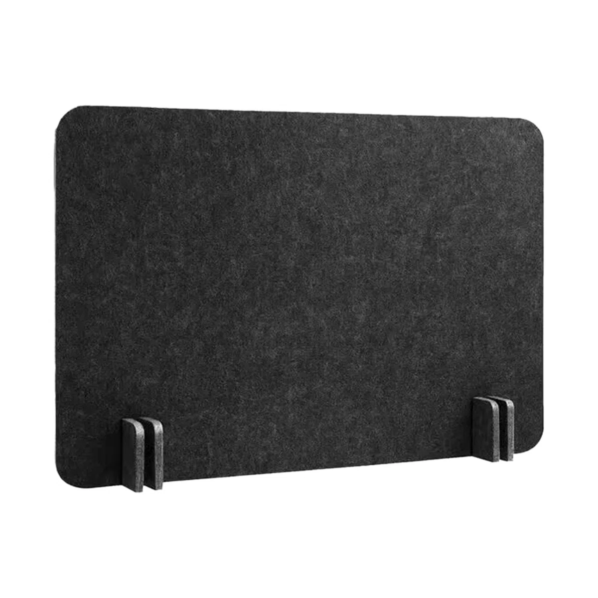 Separador Acústico de Escritorio Divisor Portátil para Escritorio Panel de Fieltro Desmontable Pantalla para Evitar Distracciones Adecuado para Escuel, Negro 40x50 Cm, Individual