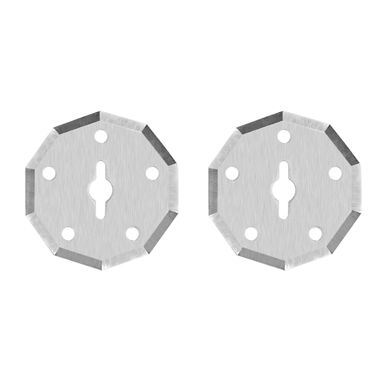 SnapFresh Pack de 2 cuchillas rotativas de repuesto, cuchillas 4V para tijeras eléctricas inalámbricas (40 mm), compatibles con EC0601C