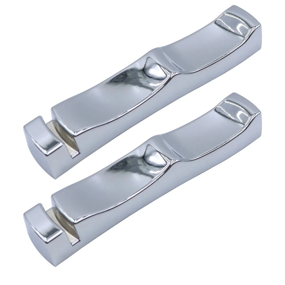 Huba Juego de 2 soportes para palillos de acero inoxidable, para palillos, cucharas, restaurantes, hoteles y uso doméstico