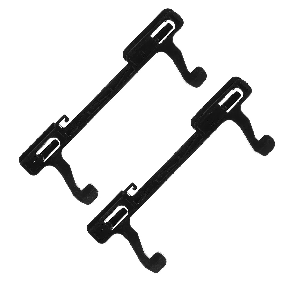jojofuny 2 Cierres de Puerta para Microondas Plástico, Repuesto Compatible Modelo G80f20cn2l-b8, Gancho Pestillo para Horno Microondas, Piezas de Reparación y Repuesto Seguro para