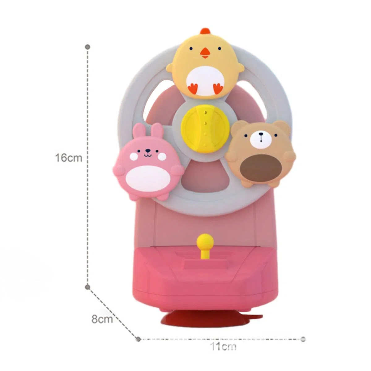 Generic Cajas Musicales de Cuerda Caja de Música con Diseño de Carrusel de Dulces Caja de Música con Ventosa para Vacaciones Decoración Coleccionable de Bodas, estilo D, tal como se describe