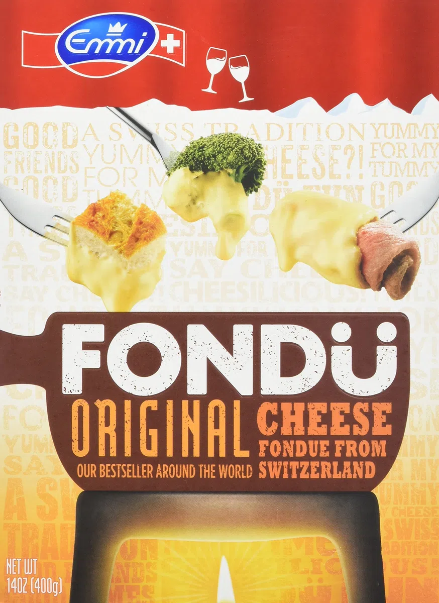 Fondue Suisse Fondue Cheese listo para usar 400g