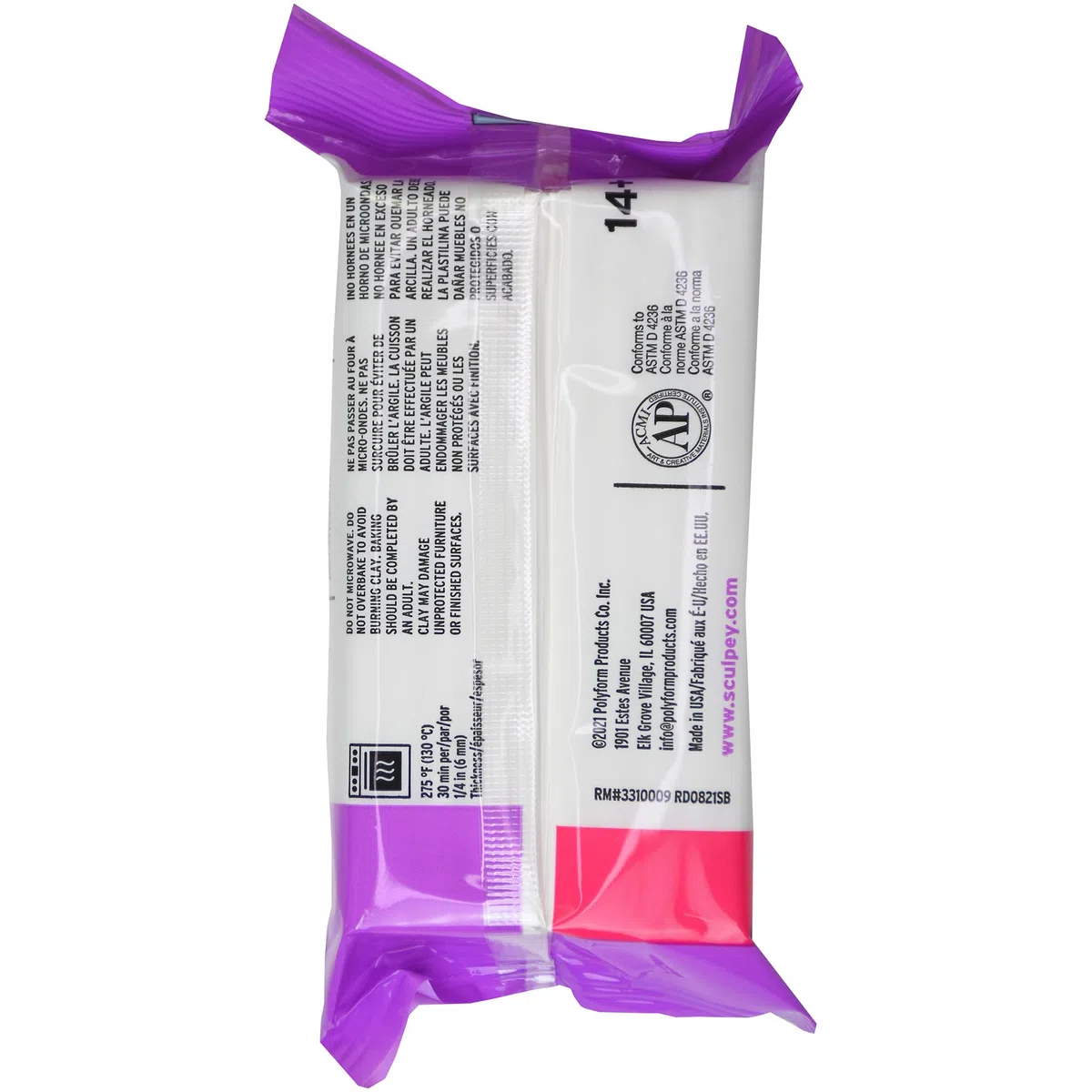 Premo - Pasta de modelar Accents 454gr, Color translucido