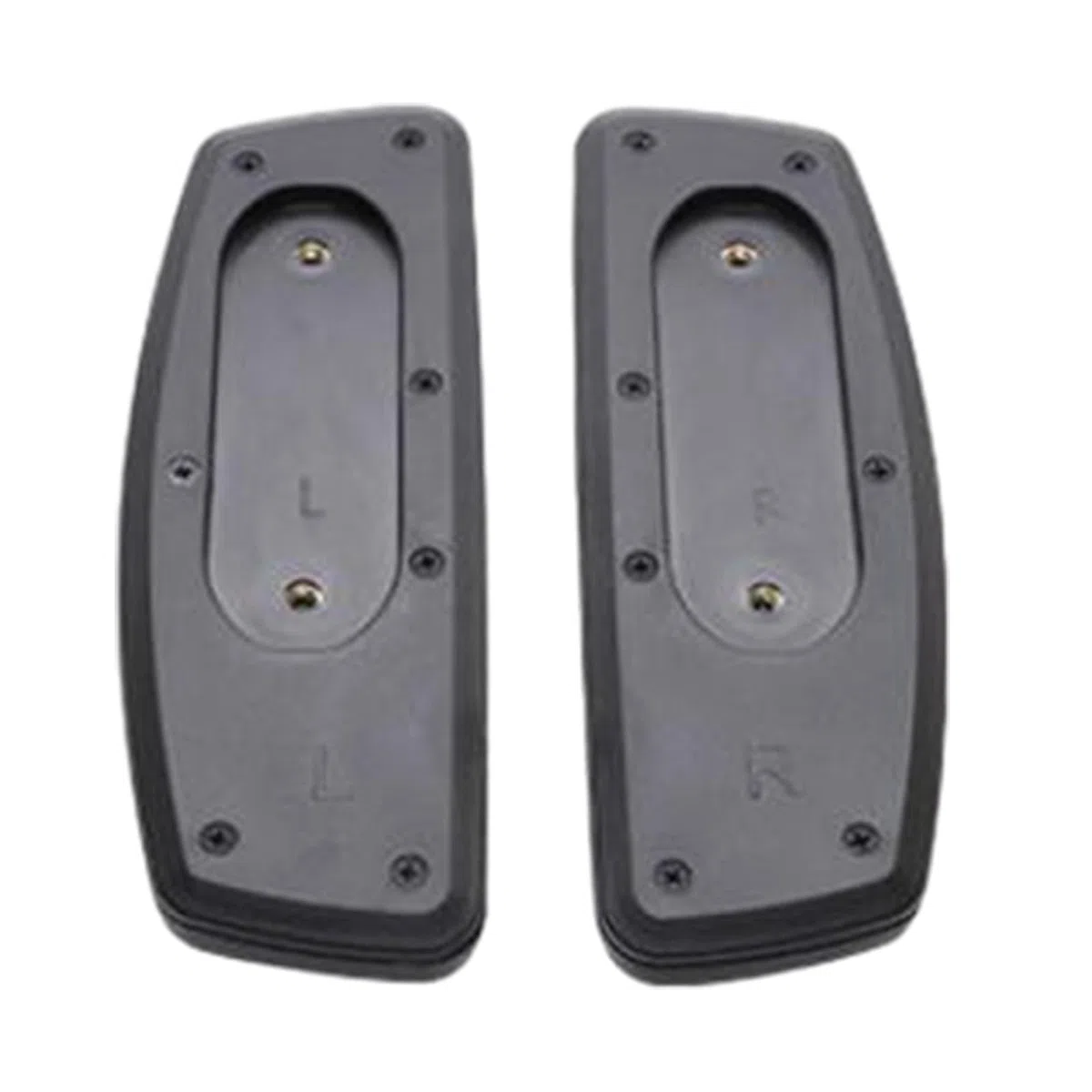 harayaa 2 Piezas de Almohadillas de Repuesto para reposabrazos de Silla de Oficina, universales, Antideslizantes, Resistentes al Desgaste, Montaje Fijo