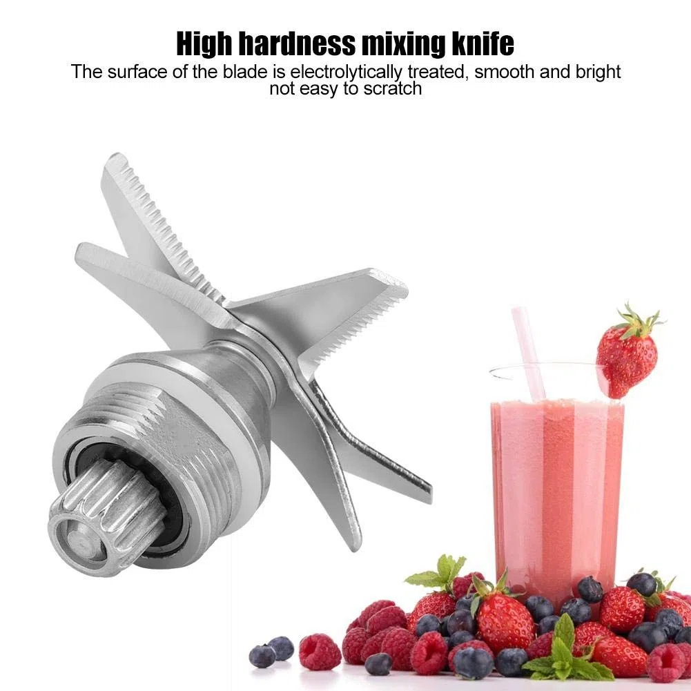 Fditt Cuchilla mezcladora Compatible, Reemplazo de Piezas de Cuchillas, Accesorios como licuadoras mezcladoras de Alta dureza Adecuadas para Vitamix(#2)