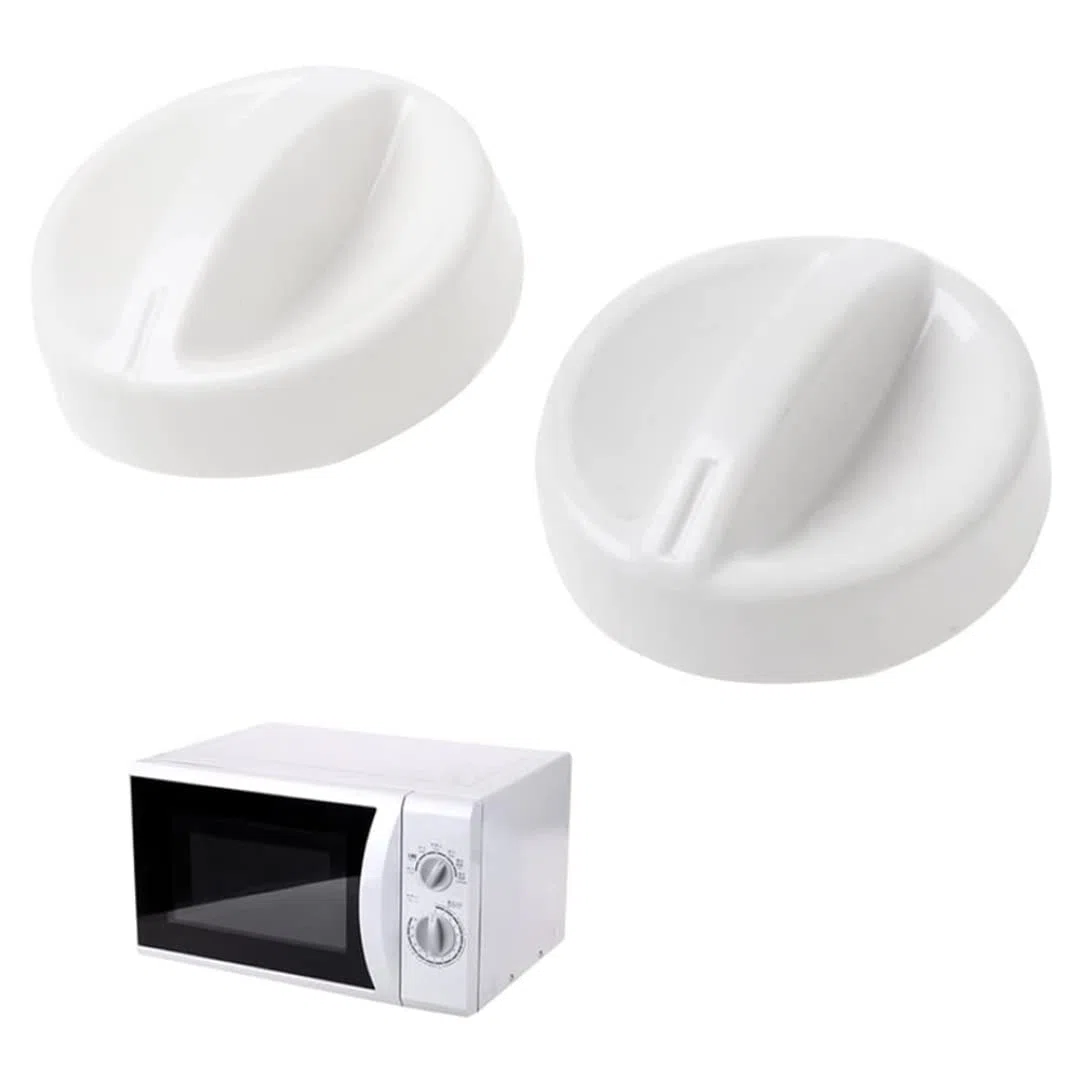 2 Piezas de Mando de Control de Control de Control de Control de Perilla del Horno de microondas de microondas de 2 Piezas, Perilla del potenciómetro de Olla de calo, codificador