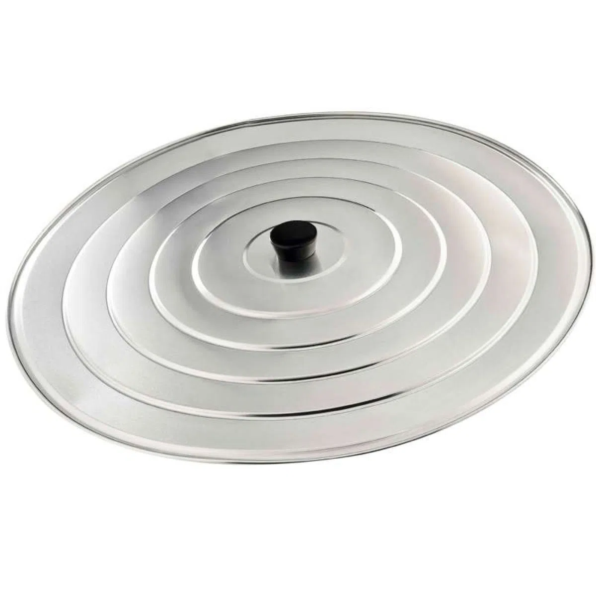 la Valenciana Tapa PAELLERA diámetro 60 cm, Metal, Gris (Vaello_2160)