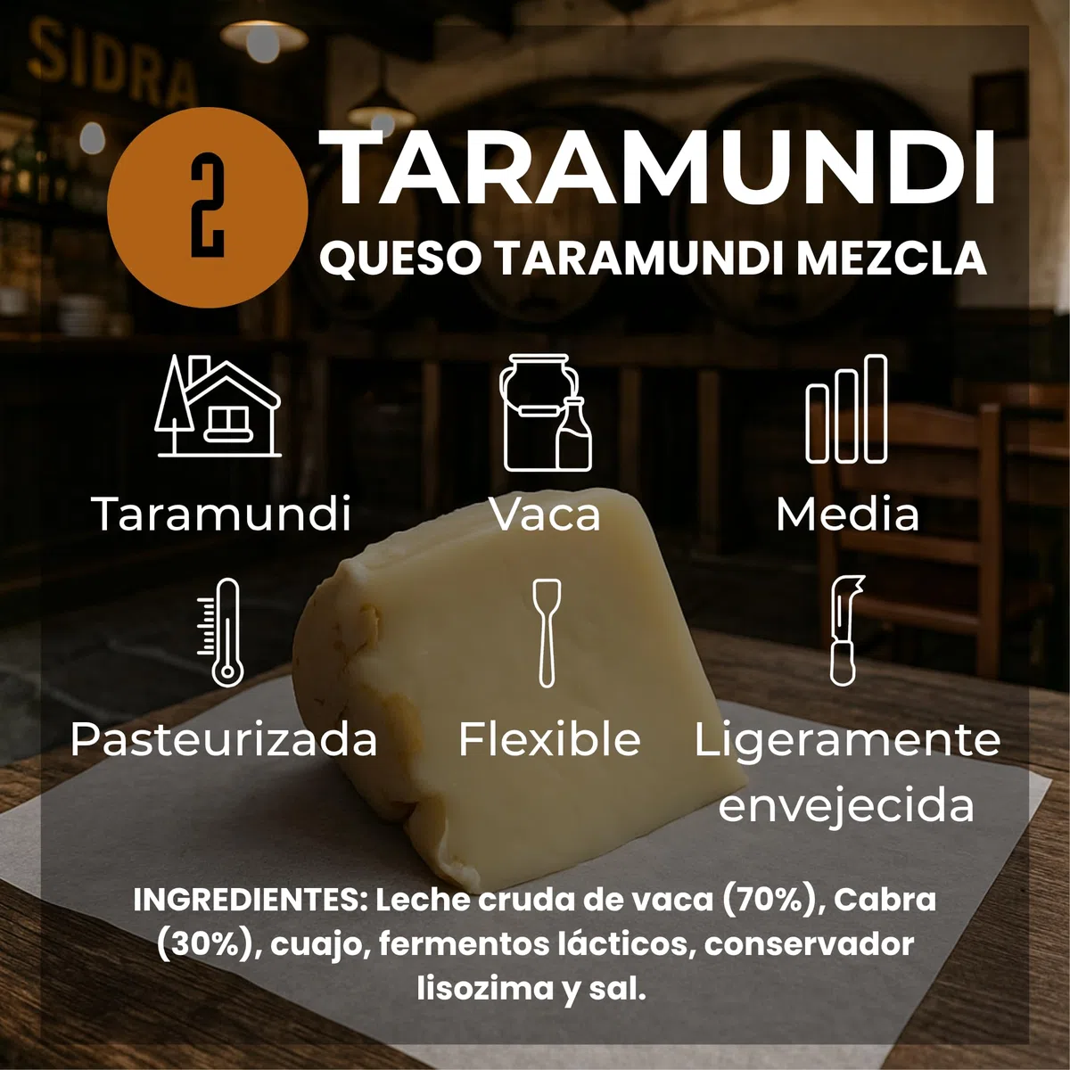 Tierra Astur Tabla de Quesos Gourmet Del Paraíso | 6 Quesos Asturianos - Cabrales DOP, Gamonéu DOP, Abredo, Taramundi, Ahumado de Pría, Roxu al Pimentón