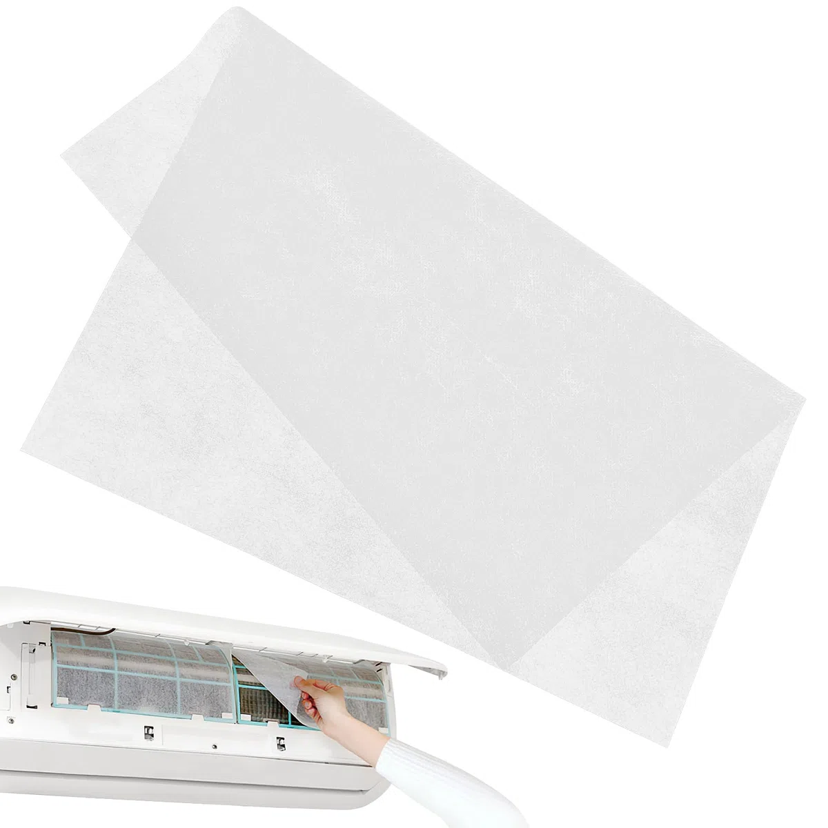 BESPORTBLE 10 piezas de filtro de aire acondicionado, salida de aire, filtro de polvo para el hogar, filtro de aire acondicionado, piezas de repuesto para filtro de aire interior