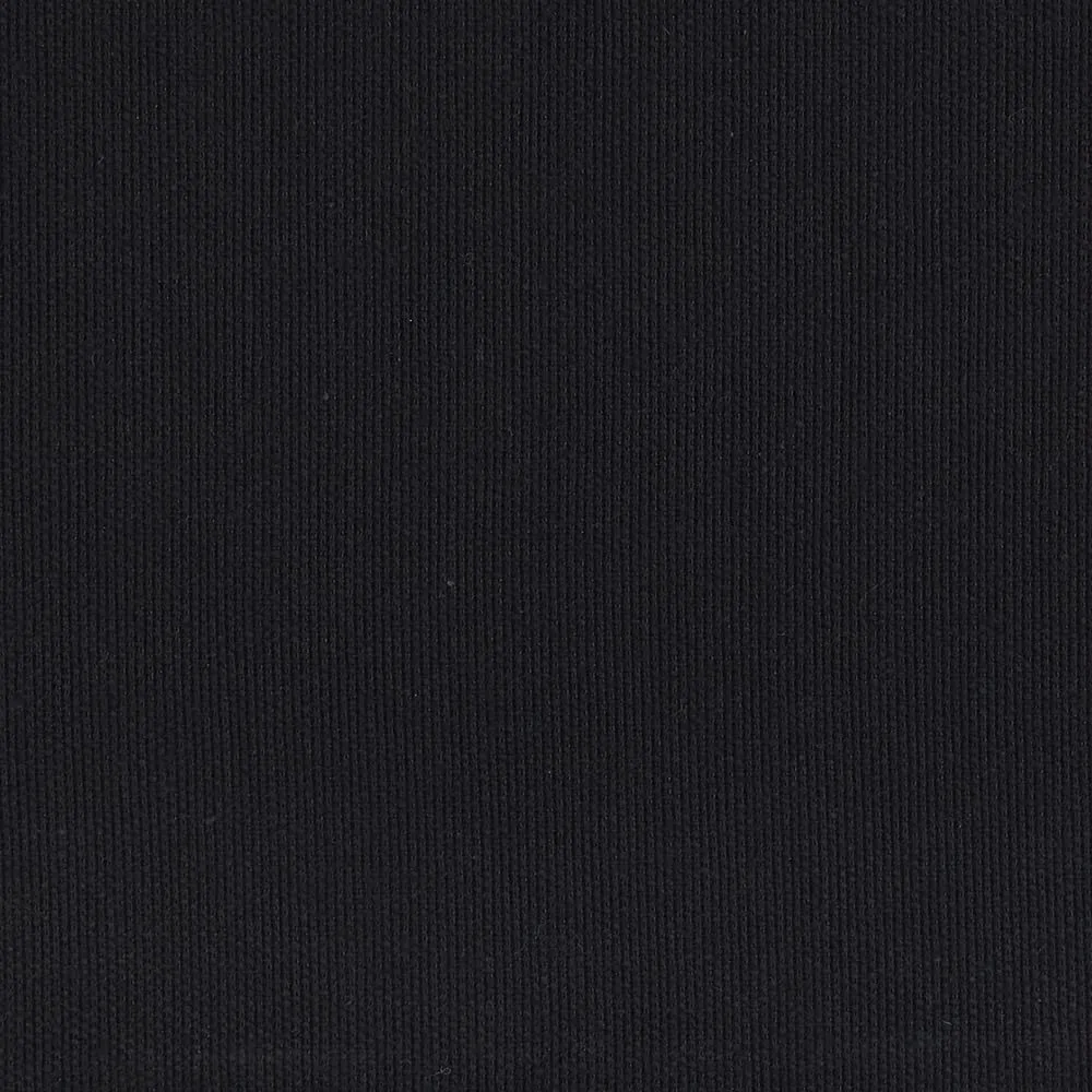 Kt KILOtela - Tela Loneta Tintada, Solidez a la luz: 5-6, Decoración, Tapizar, Cojines, Cortinas, Bolsos, Manteles, 100 cm Largo x 280 cm Ancho, Negro, 1 metro