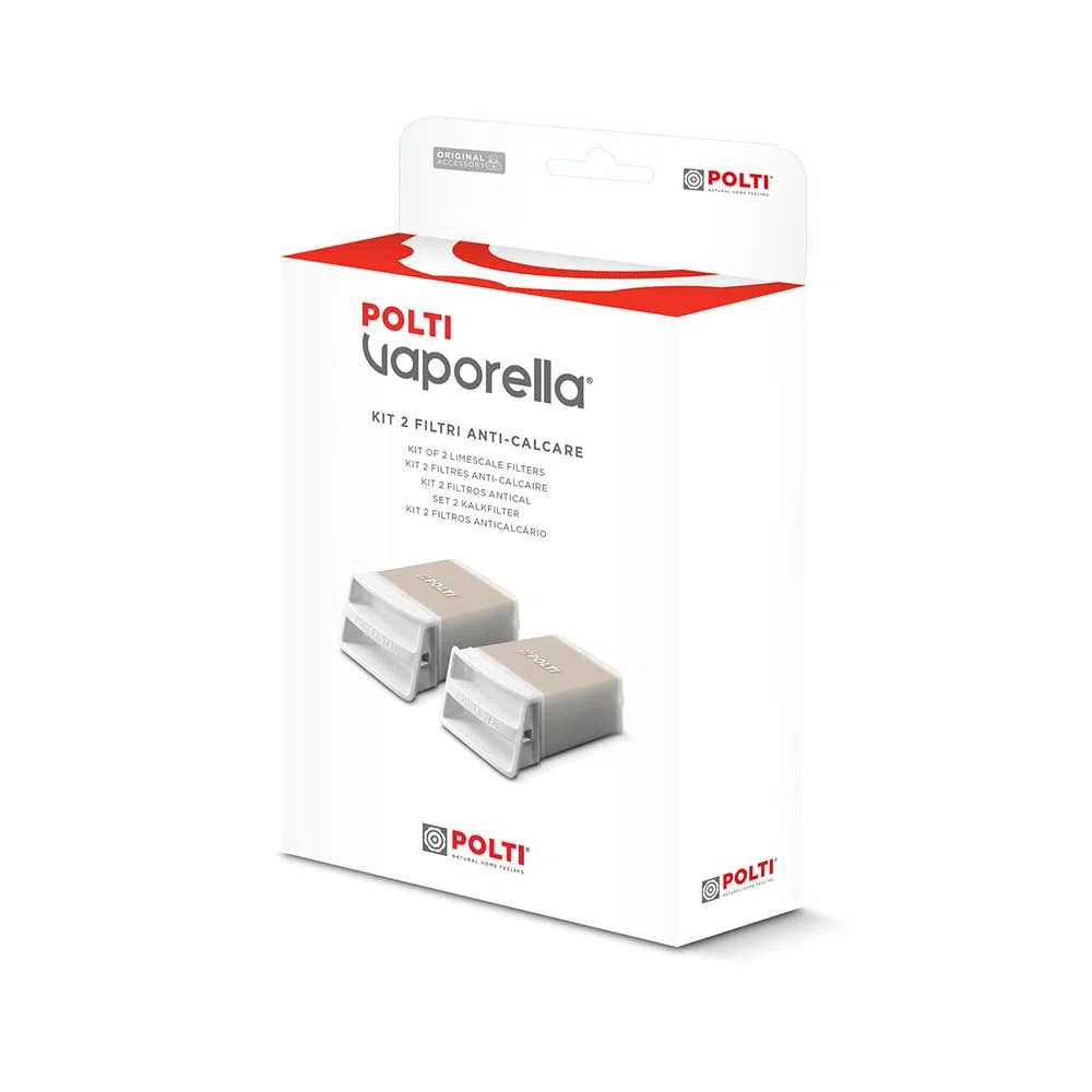 Polti PAEU0404 kit 2 filtros antical para Polti Vaporella Instant, compatible con todos los modelos Vaporella Instant